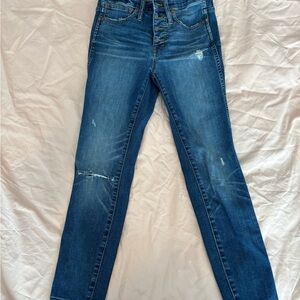 Madewell 10” High Rise Skinny Jeans
